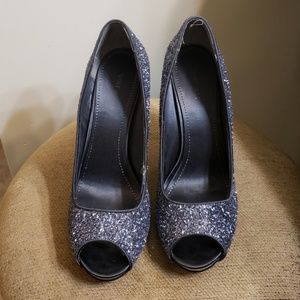 Nine West opened toe heels
